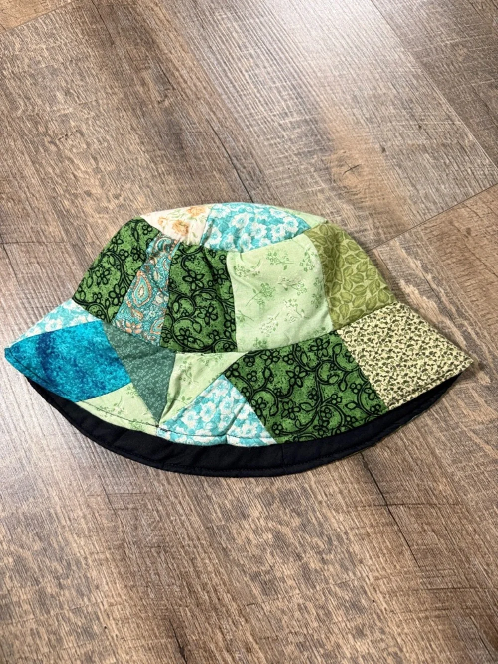 Gypsy Rose Grateful Dead One of a kind Handmade Guatemalan Patchwork Bucket Hat